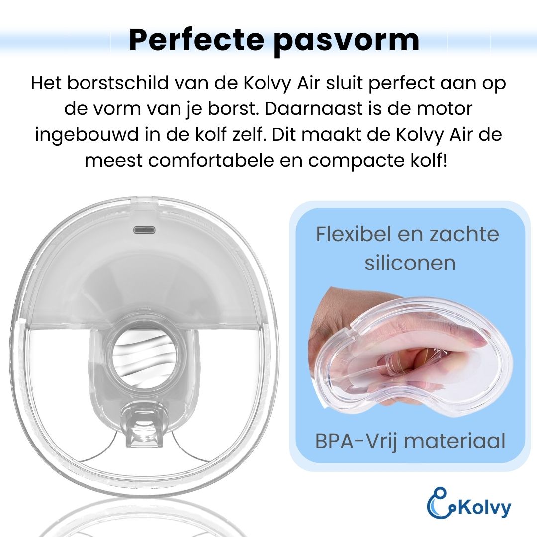 Kolvy AIR - dubbele borstkolf