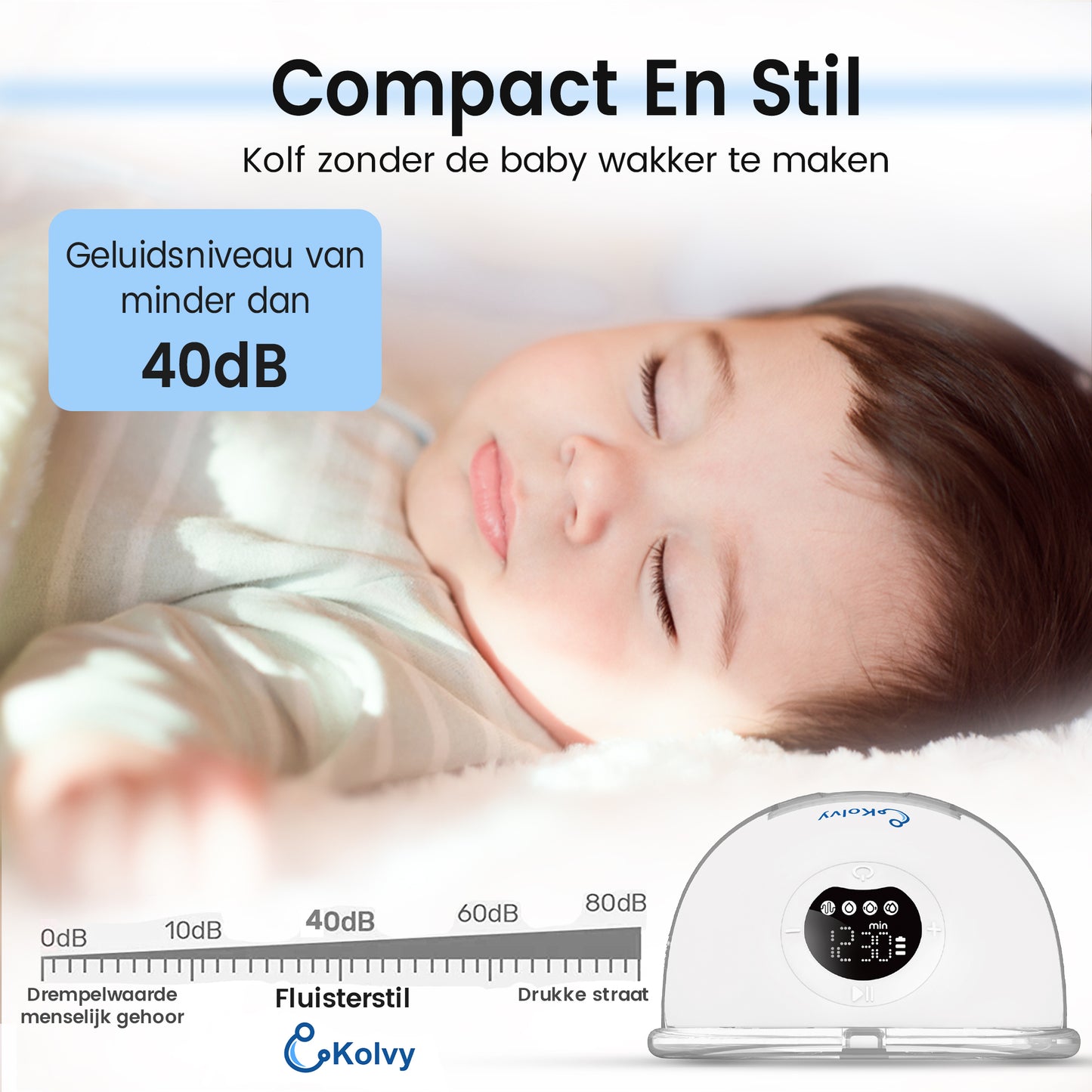 Kolvy AIR - dubbele borstkolf