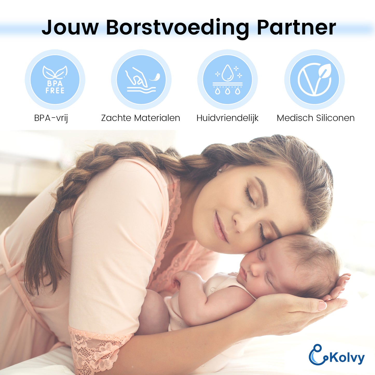 Kolvy AIR - dubbele borstkolf