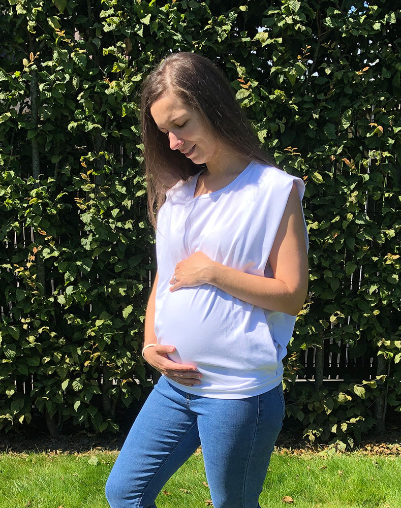 Zwangerschaps- en borstvoedingst-shirt Florence