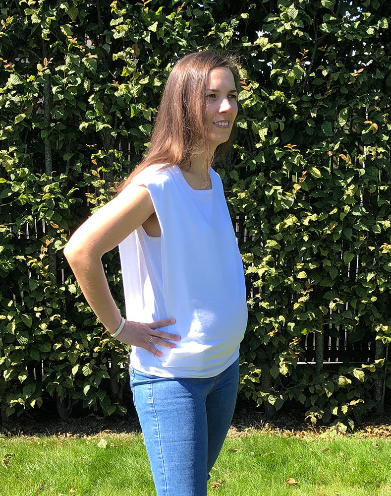 Zwangerschaps- en borstvoedingst-shirt Florence