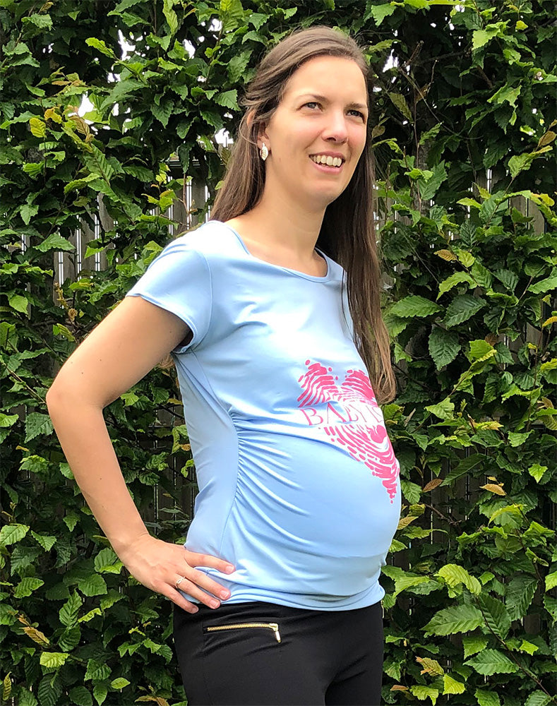 zwangerschapst-shirt 'baby love'