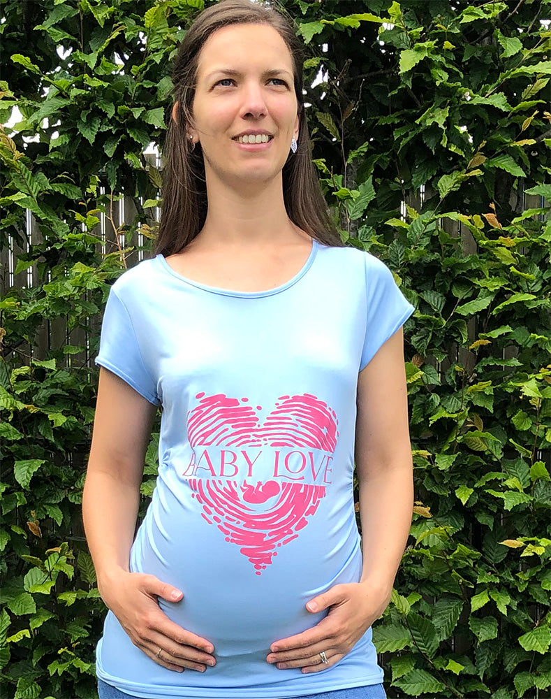 zwangerschapst-shirt 'baby love'