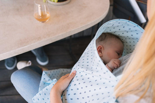 Borstvoedingsdoek Baby On The Move (verkrijgbaar in meerdere kleuren)