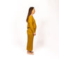 Tweedelige set Gaby mosterd